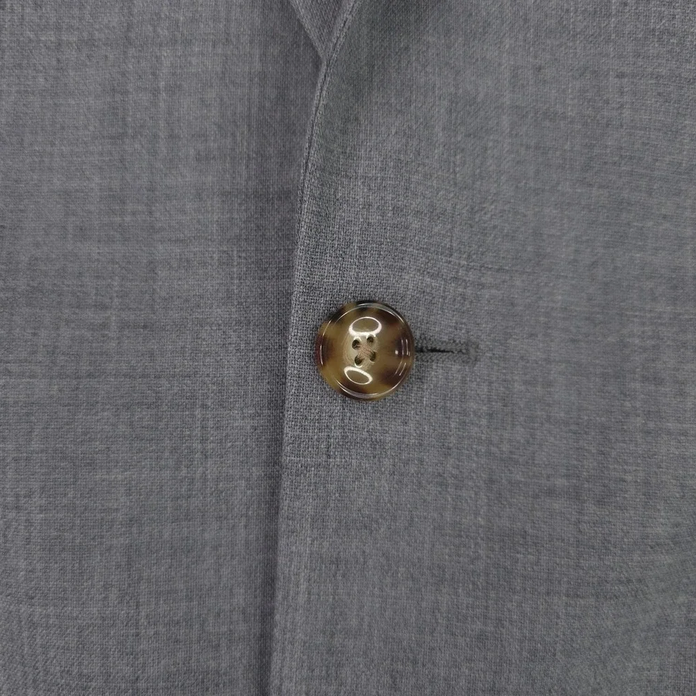 J Crew Blazer Mens 36 Short Gray Wool Thompson Classic Fit Suit Jacket Preppy